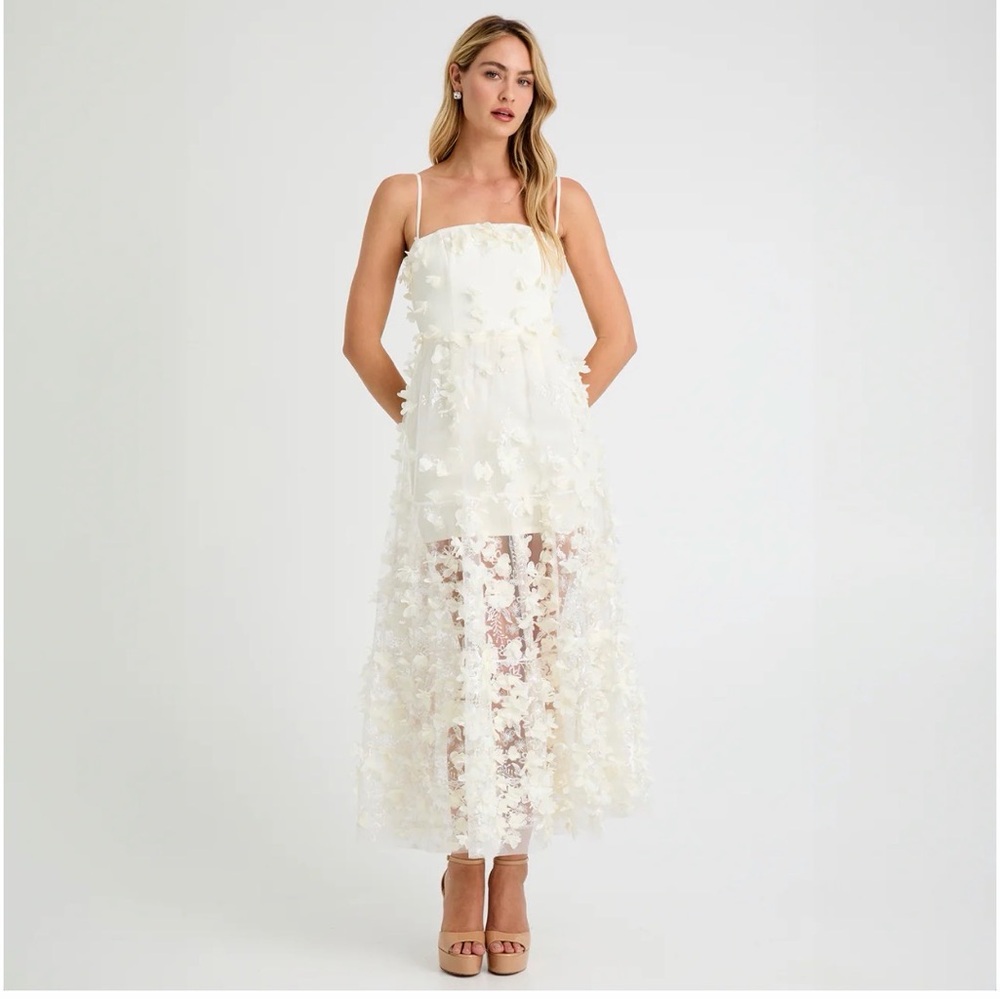 Helsi Audrey White Floral Dress